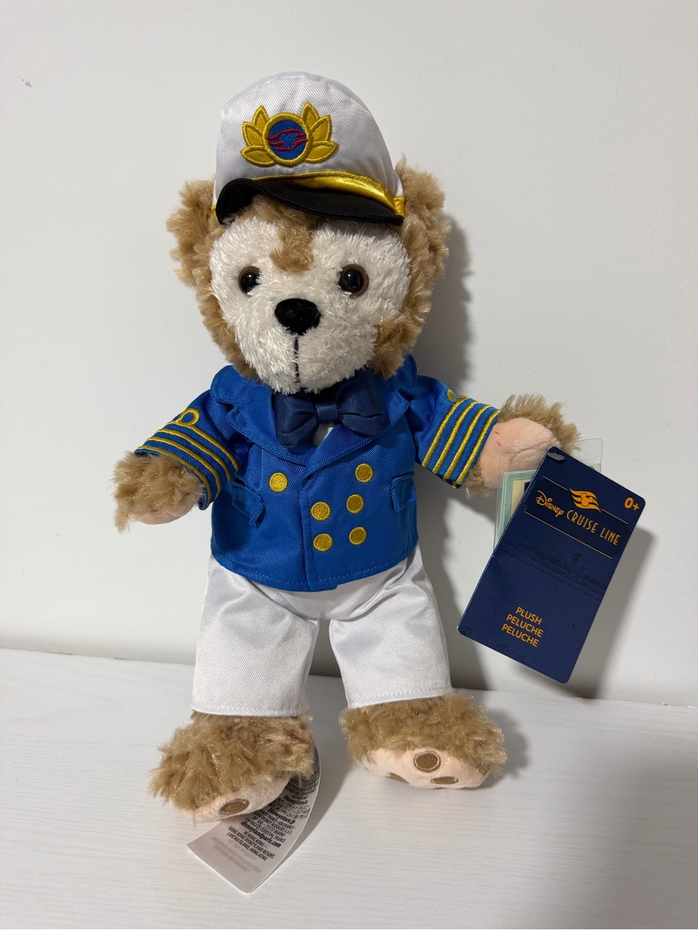 Disney Cruise Line Duffy The Bear ( Disney Captain) Plush Toy
